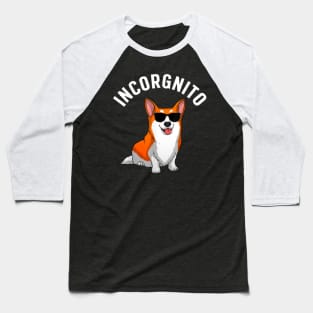 Funny Corgi Baseball T-Shirt